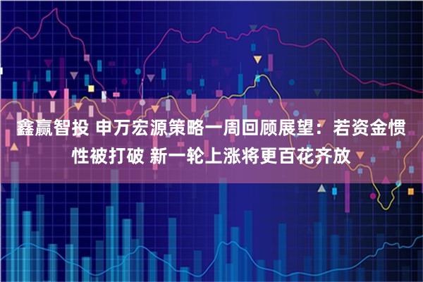 鑫赢智投 申万宏源策略一周回顾展望：若资金惯性被打破 新一轮上涨将更百花齐放