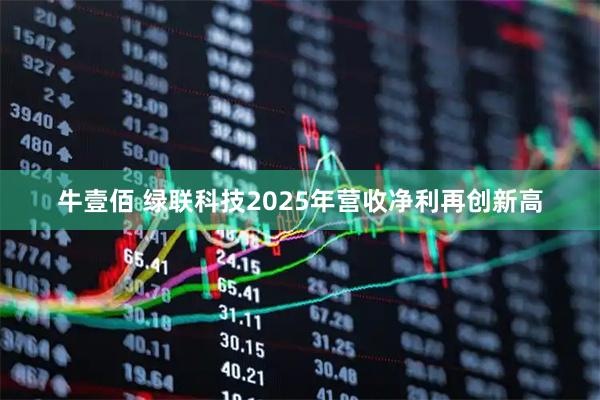 牛壹佰 绿联科技2025年营收净利再创新高